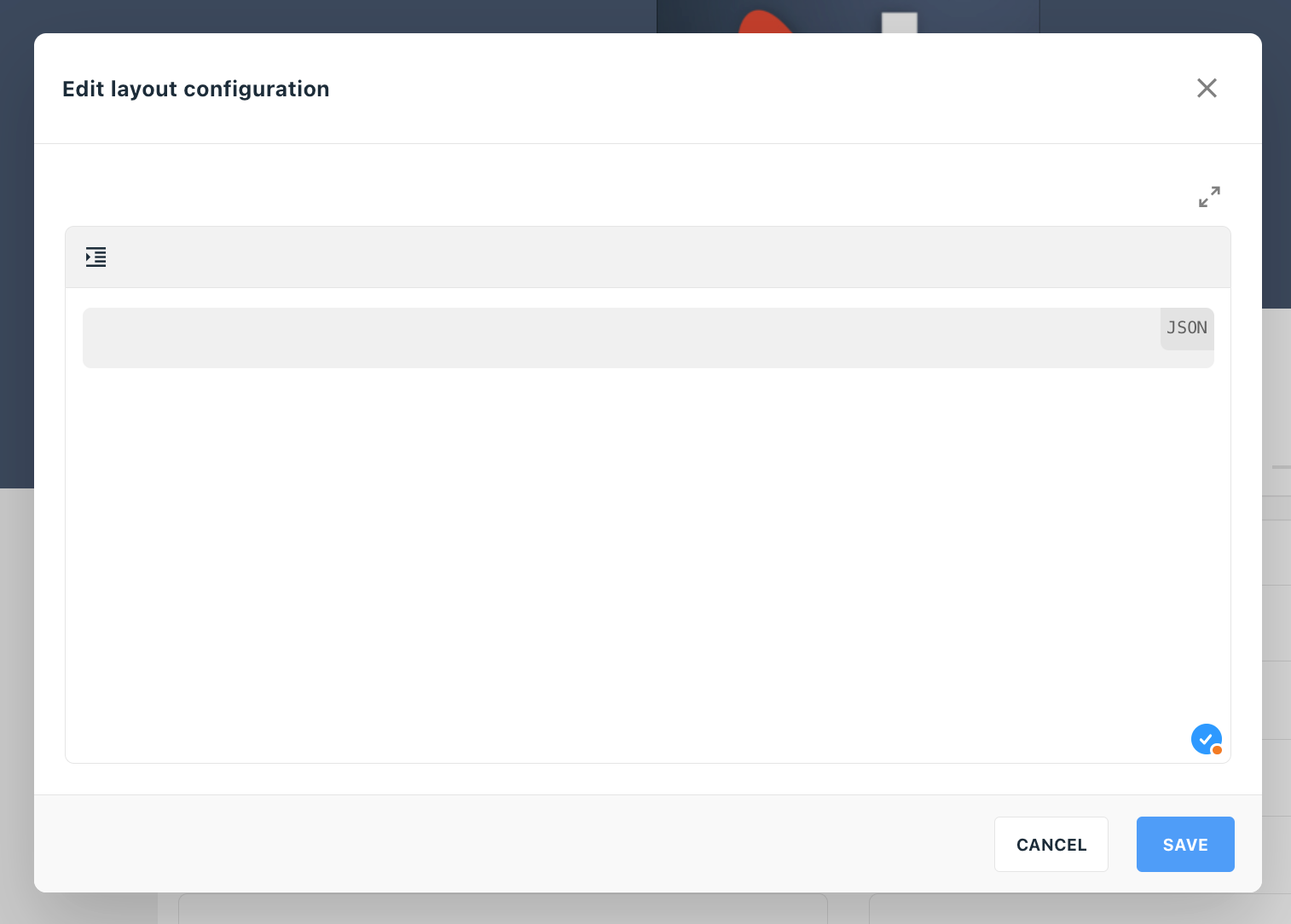 JSON Editor Screenshot