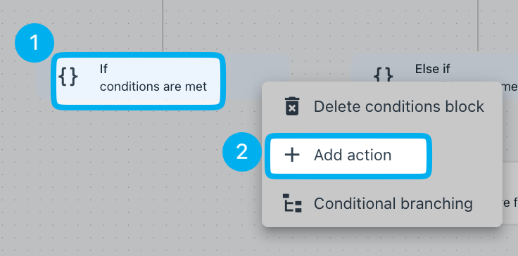 Add an action