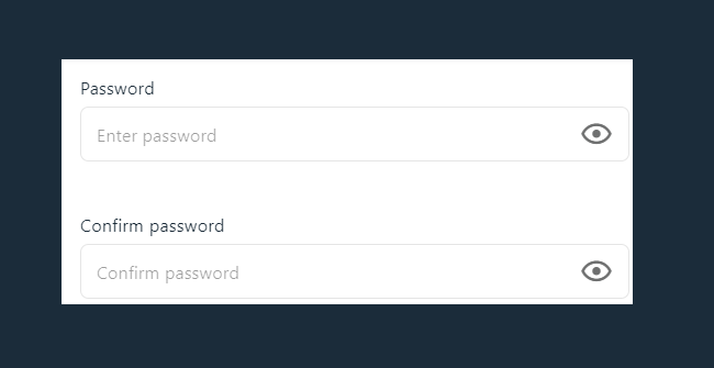 Setting the password of an encrypted field
